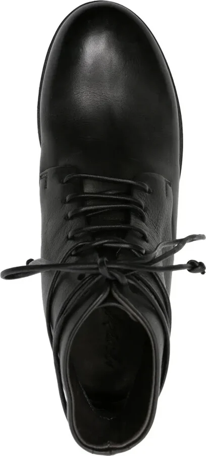 Lace-Up Leather Boots - Image 4