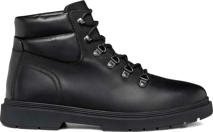 Lace-Up Leather Boots