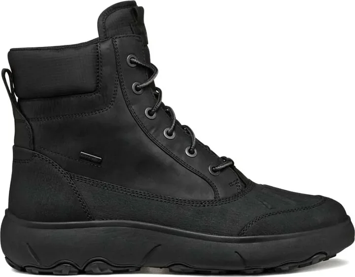 Lace-Up Leather Boots