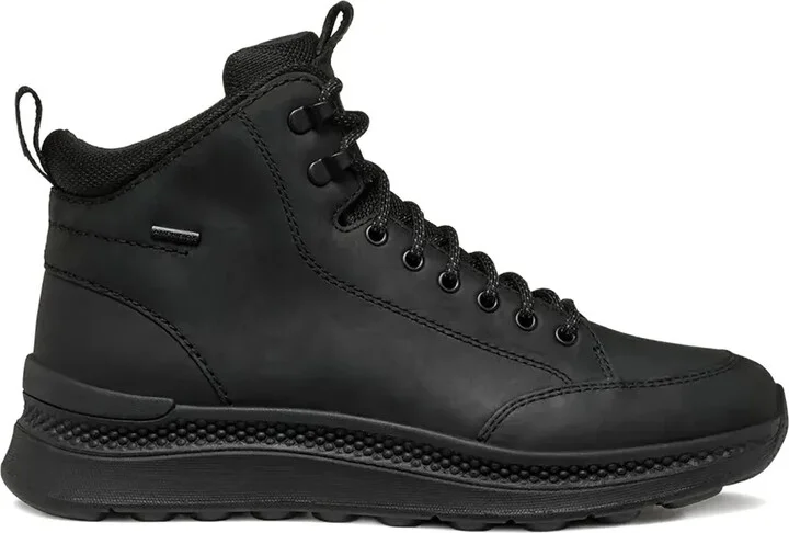 Lace-Up Leather Boots