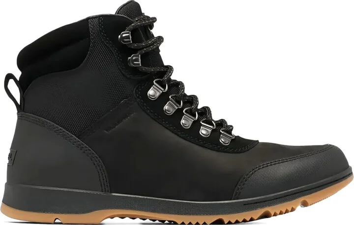 Lace-Up Leather Boots