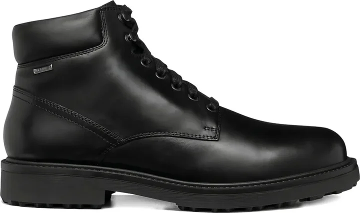 Lace-Up Leather Boots