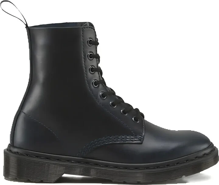 Lace-Up Leather Boots