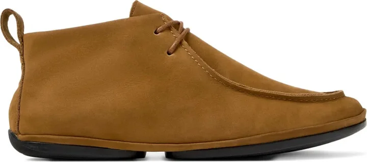 Lace-Up Leather Boots