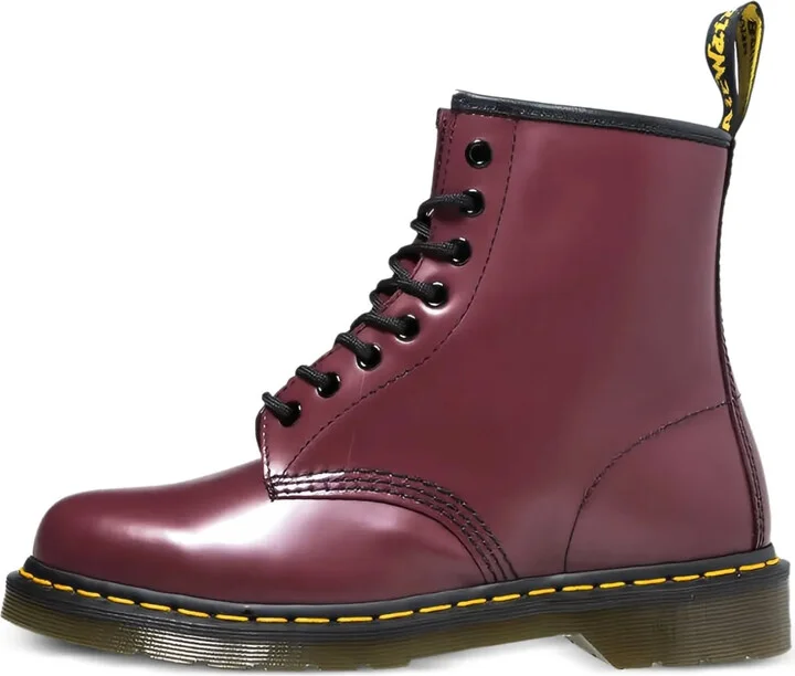 Lace-Up Leather Boots