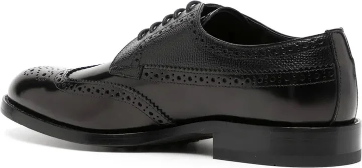 Lace-Up Leather Brogues - Image 3