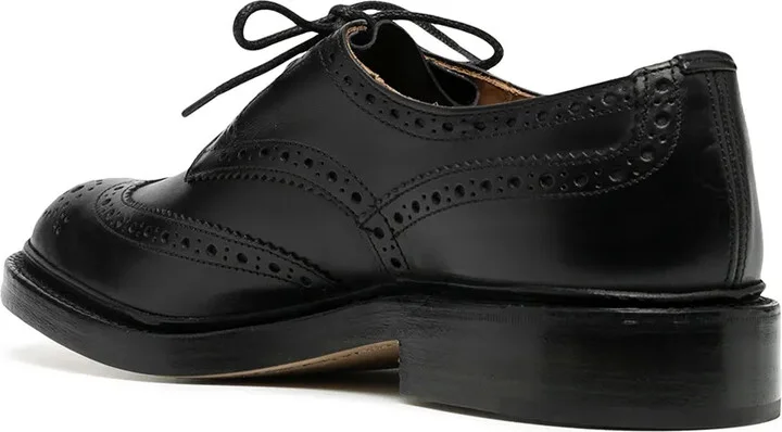Lace-Up Leather Brogues - Image 3