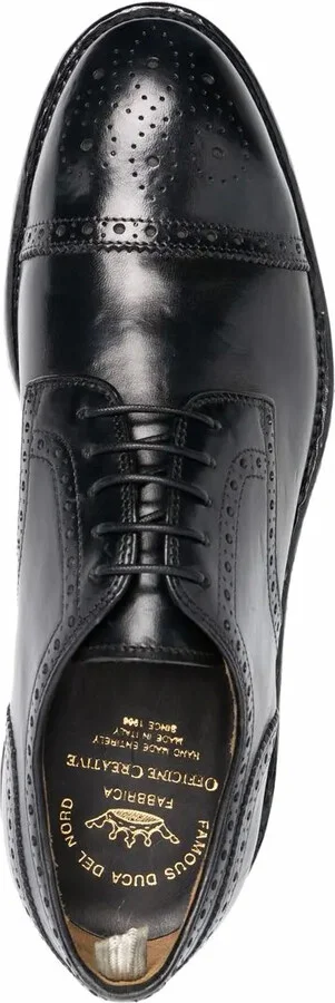 Lace-Up Leather Brogues - Image 4