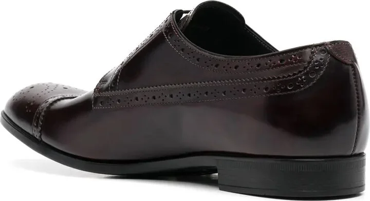 Lace-Up Leather Brogues - Image 3