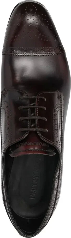 Lace-Up Leather Brogues - Image 4