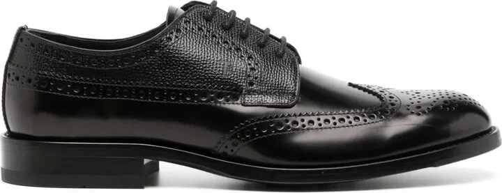 Lace-Up Leather Brogues