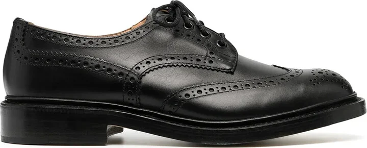 Lace-Up Leather Brogues