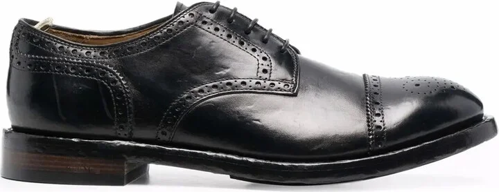 Lace-Up Leather Brogues