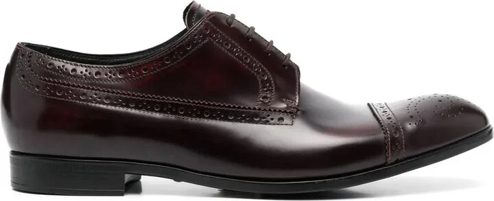 Lace-Up Leather Brogues