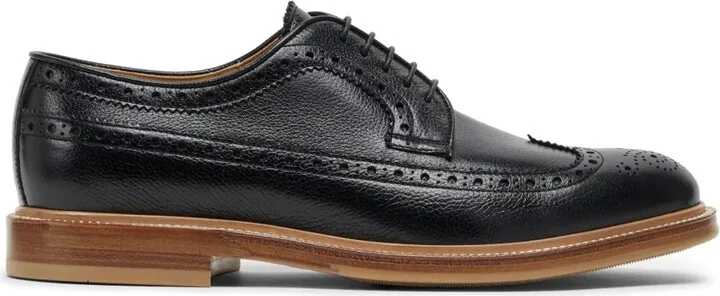 Lace-Up Leather Brogues