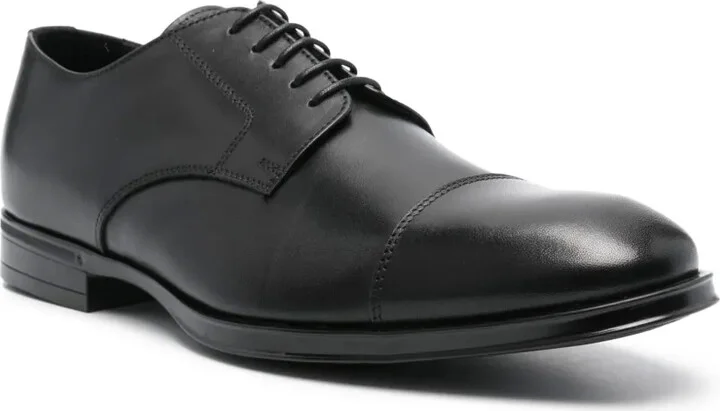 lace-up leather Derby shoes - Image 2