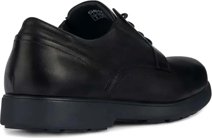 Lace-Up Leather Derby Shoes - Image 3