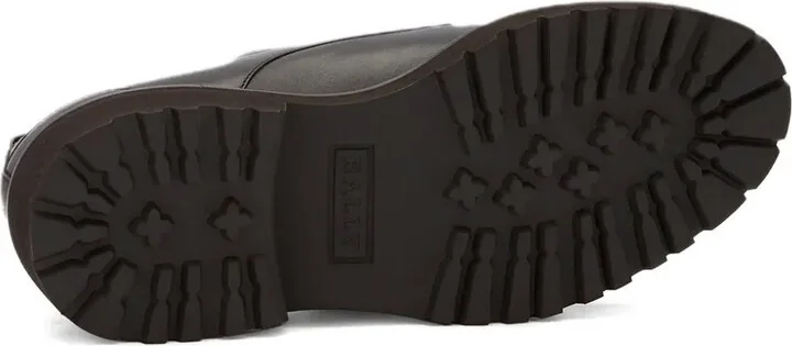 Lace-Up Leather Derby Shoes - Image 4