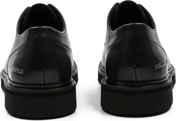 Lace-Up Leather Derby Shoes - Image 3