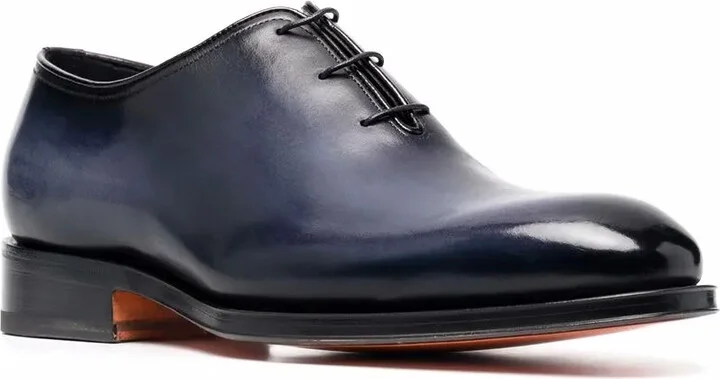 lace-up leather Derby shoes - Image 2
