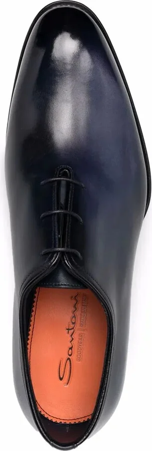 lace-up leather Derby shoes - Image 4