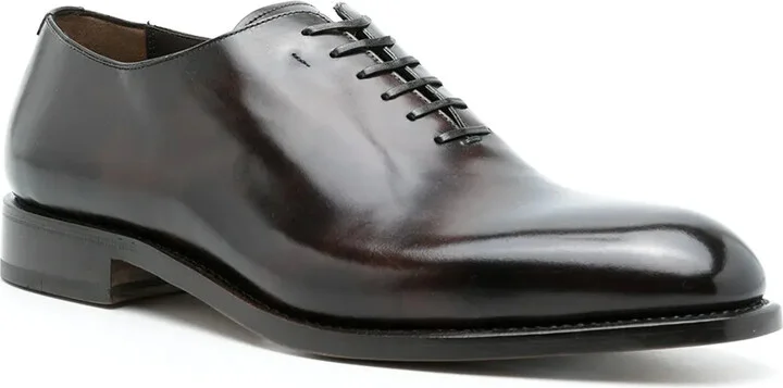 lace-up leather Derby shoes - Image 2
