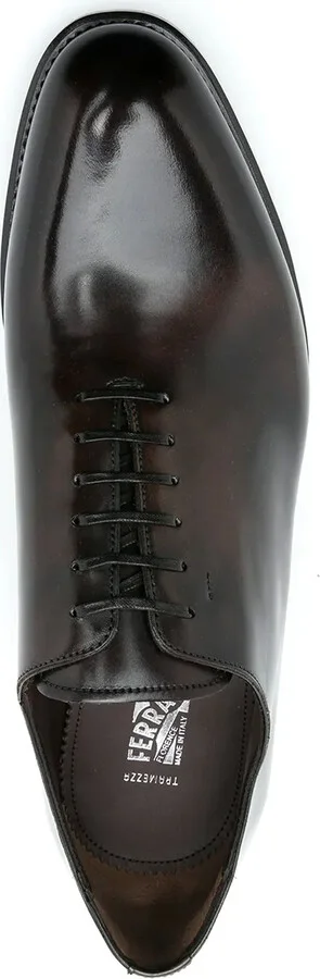 lace-up leather Derby shoes - Image 4
