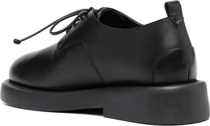 Lace-Up Leather Derby Shoes - Image 3