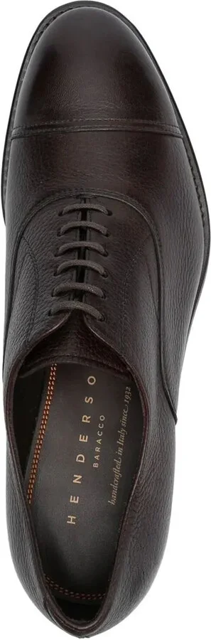 Lace-Up Leather Derby Shoes - Image 4