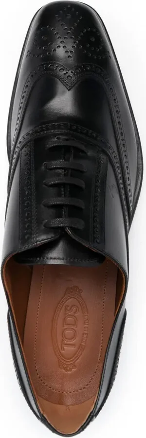 lace-up leather Derby shoes - Image 4