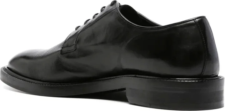 Lace-Up Leather Derby Shoes - Image 3