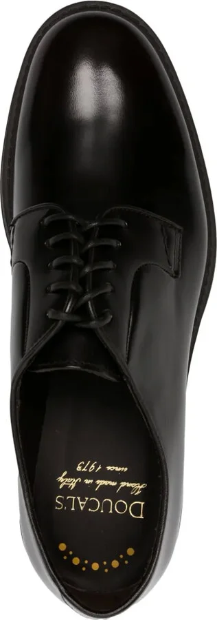 Lace-Up Leather Derby Shoes - Image 4