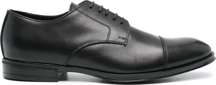 lace-up leather Derby shoes