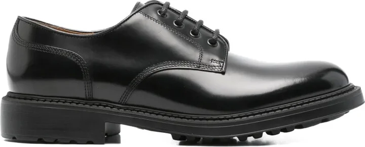 lace-up leather Derby shoes