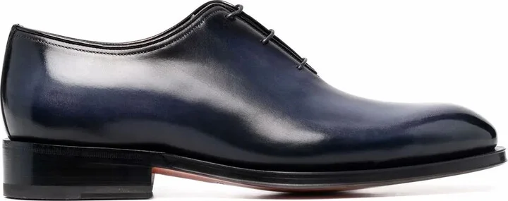 lace-up leather Derby shoes
