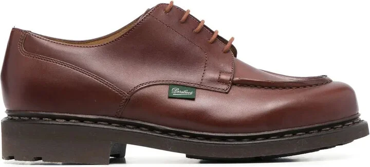 lace-up leather Derby shoes