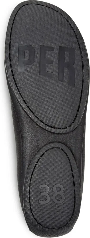 Lace-Up Leather Flats - Image 4