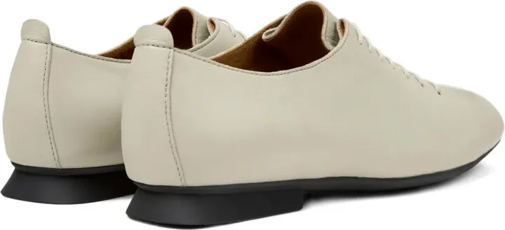 Lace-Up Leather Flats - Image 3