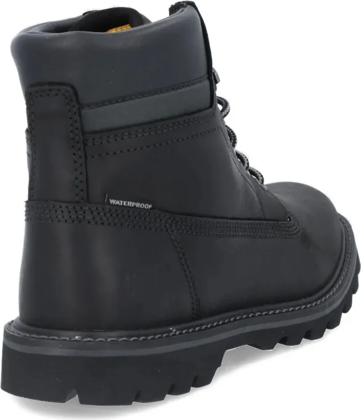 Lace-Up Leather Hiking Boots - Image 4