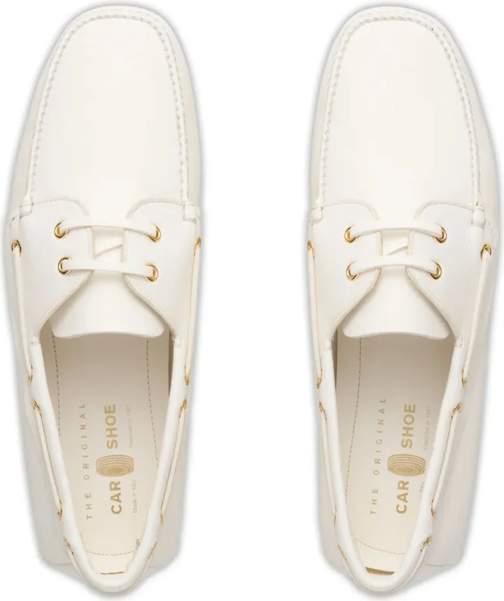Lace-Up Leather Loafers - Image 4