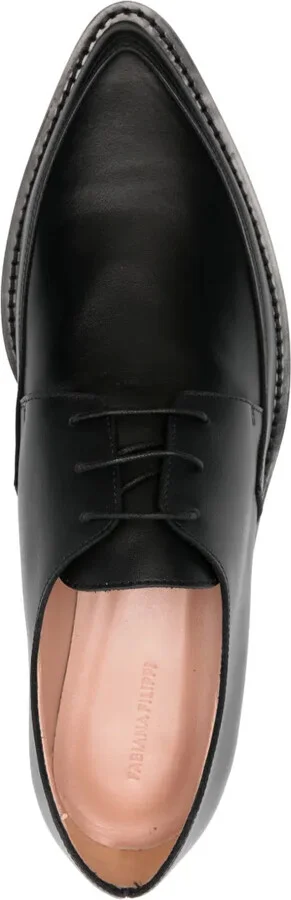 Lace-Up Leather Loafers - Image 4