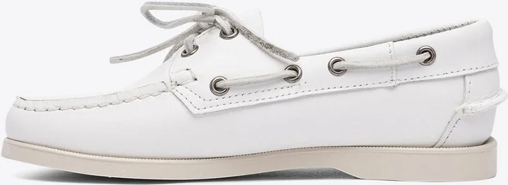 Lace-Up Leather Loafers - Image 2