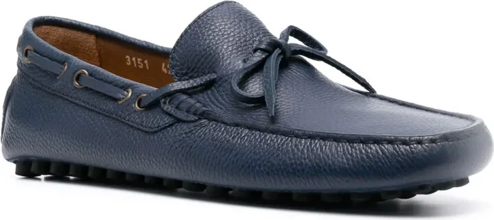 Lace-Up Leather Loafers - Image 2