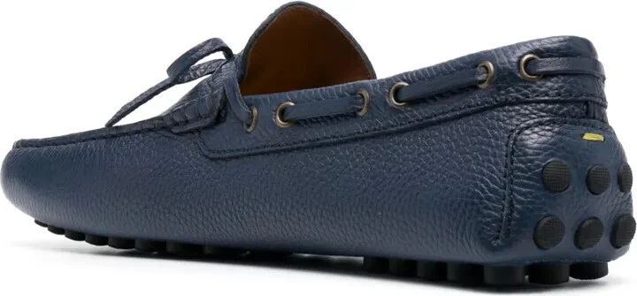 Lace-Up Leather Loafers - Image 3