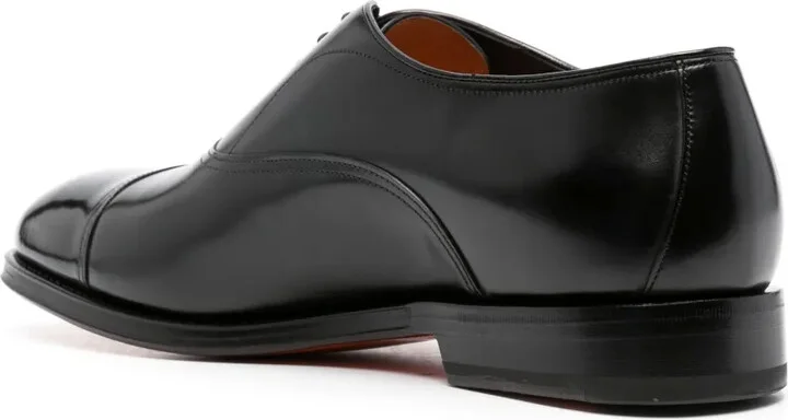 Lace-Up Leather Loafers - Image 3