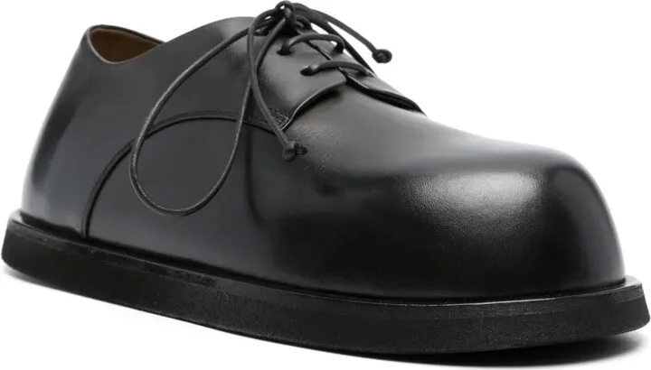 Lace-Up Leather Loafers - Image 2