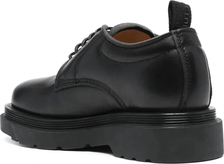 Lace-Up Leather Loafers - Image 3