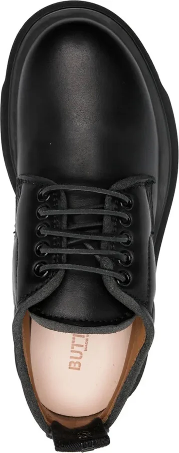 Lace-Up Leather Loafers - Image 4