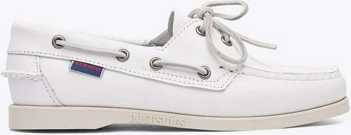 Lace-Up Leather Loafers