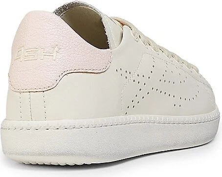 Lace-Up Leather Low-Top Sneakers - Image 3